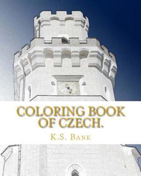 Paperback Coloring Book of Czech. Book