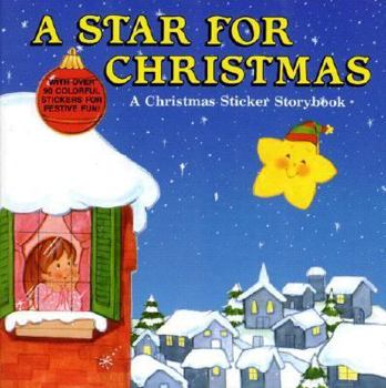 Paperback Star for Christmas: A Christmas Sticker Storybook Book