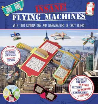 Paperback Insane Flying Machines Book