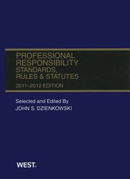 Paperback Professional Responsibility, Standards, Rules & Statutes Book