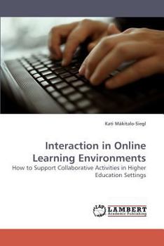 Paperback Interaction in Online Learning Environments Book