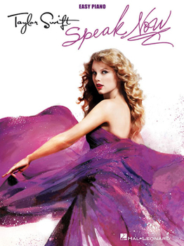 Paperback Taylor Swift, Speak Now: Easy Piano Book