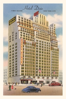 Paperback Vintage Journal Hotel Dixie, New York City Book