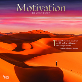 Calendar Motivation 2023 Square Foil Book