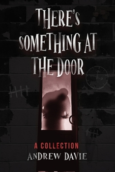 Paperback There's Something At The Door: A Collection [Large Print] Book