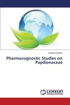Paperback Pharmacognostic Studies on Papilionaceae Book