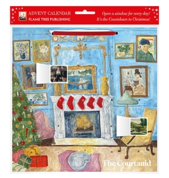 Calendar The Courtauld: Decorated for Christmas Advent Calendar (with Stickers) Book