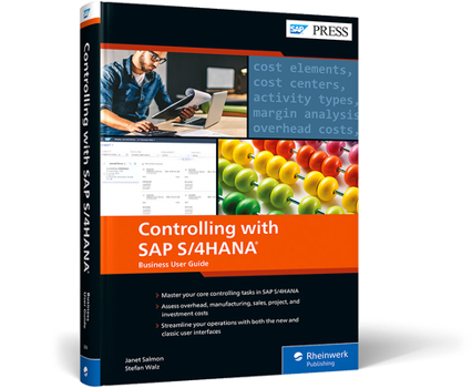 Hardcover Controlling with SAP S/4hana: Business User Guide Book