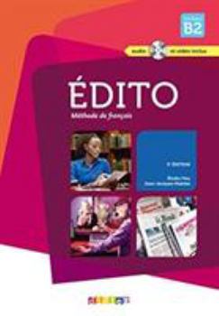 Hardcover Edito NIV.B2 (Ed. 2015) - Livre + CD + DVD: Collection Edito [French] Book