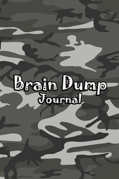 Paperback Brain Dump Journal: Template Worksheet Notebook With Prompts To Stop Stressing To Help You Clear Your Mind & Head Of Thoughts By Make Note Book