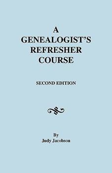 Paperback Genealogist's Refresher Course Book