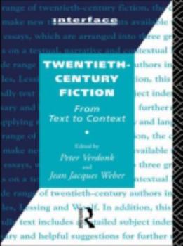 Paperback Twentieth-Century Fiction: From Text to Context Book