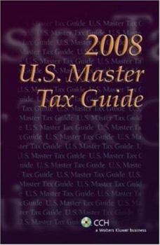 Paperback U.S. Master Tax Guide 2008 Book