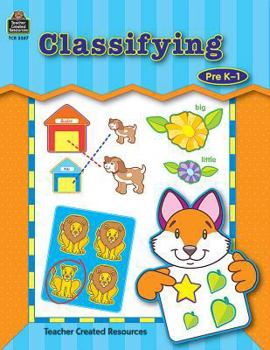 Paperback Classifying, Pre K-1 Book