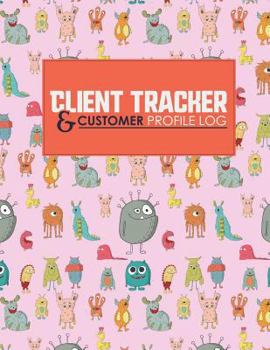 Paperback Client Tracker & Customer Profile Log Book