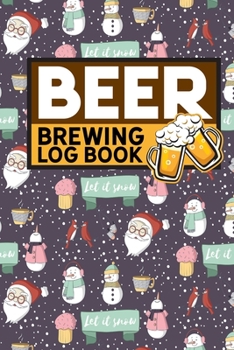 Paperback Beer Brewing Log Book