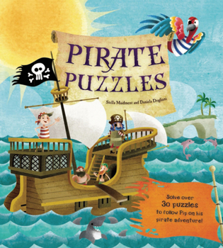 Hardcover Pirate Puzzles Book