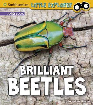 Hardcover Brilliant Beetles: A 4D Book