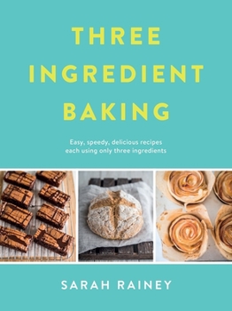 Paperback Three Ingredient Baking Book