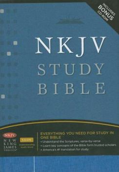 Hardcover Study Bible-NKJV Book