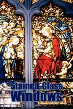 Paperback Stained-Glass Windows Book