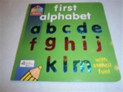 Board book First Alphabet Board Book: With Stencil Fun! (I Can Learn) Book