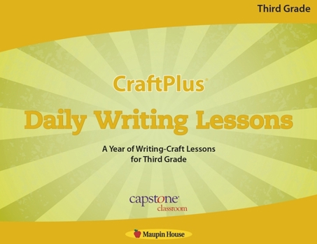 Paperback Daily Writing Lessons Grade 3 Book