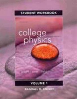 Paperback Student Workbook for College Physics: A Strategic Approach Volume 1 (Chs. 1-16) Book