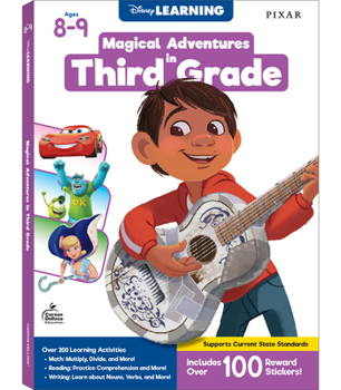 Paperback Disney/Pixar Magical Adventures in Third Grade Book