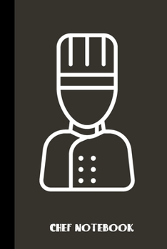 Paperback chef notebook: small lined Chef Notebook / Travel Journal to write in (6'' x 9'') 120 pages Book