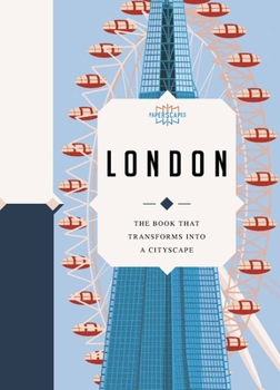Hardcover Paperscapes: London: The Book That Transforms Into a Cityscape Book