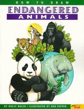 Paperback How to Draw Endangered Animals - PB (BC) Book