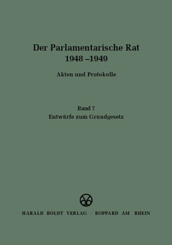 Hardcover Entwürfe Zum Grundgesetz [German] Book