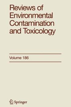 Paperback Reviews of Environmental Contamination and Toxicology 186 Book