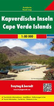 Map Cape Verde Islands [German] Book