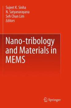 Paperback Nano-Tribology and Materials in Mems Book