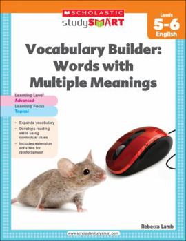 Paperback Vocabulary Builder: Words with Multiple Meanings, Level 5-6 Book