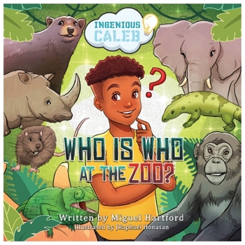 Paperback Who is Who at the zoo? [Large Print] Book
