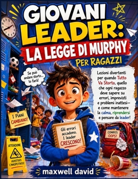 LA LEGGE DI MURPHY PER RAGAZZI: Lezioni divertenti per quando tutto va storto, quello che ogni ragazzo deve sapere su errori, imprevisti e problemi ... e pensare da leader! (Italian Edition)
