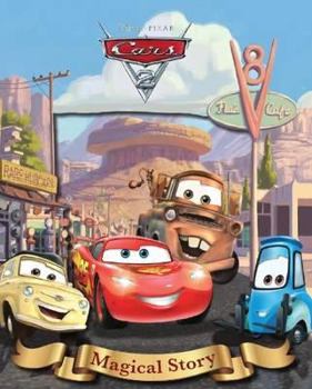 Hardcover Disney Cars 2 Magical Story with Amazing Moving Picture Cover Book