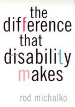 Paperback The Difference That Disability Makes Book