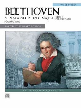 Paperback Sonata No. 21 in C Major, Op. 53: Waldstein Book