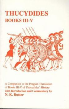 Paperback History of the Peloponnesian War: A Companion Bks. 3-5 Book