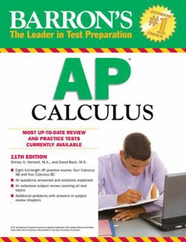 Paperback Barron's AP Calculus Book
