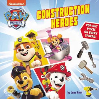 Board book Paw Patrol, Construction Heroes Book