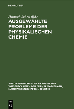 Hardcover Ausgewählte Probleme Der Physikalischen Chemie [German] Book