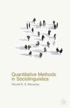 Paperback Quantitative Methods in Sociolinguistics Book