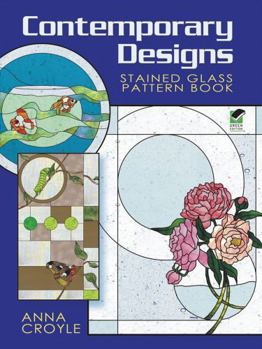 Paperback Contemporary Designs Stained Glass Pattern Book