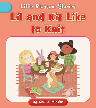 Paperback Lil and Kit Like to Knit Book
