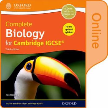 Cards Complete Biology for Cambridge Igcserg Online Student Book (Third Edition) Book